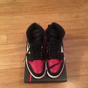 “Bred toe” Jordan 1
